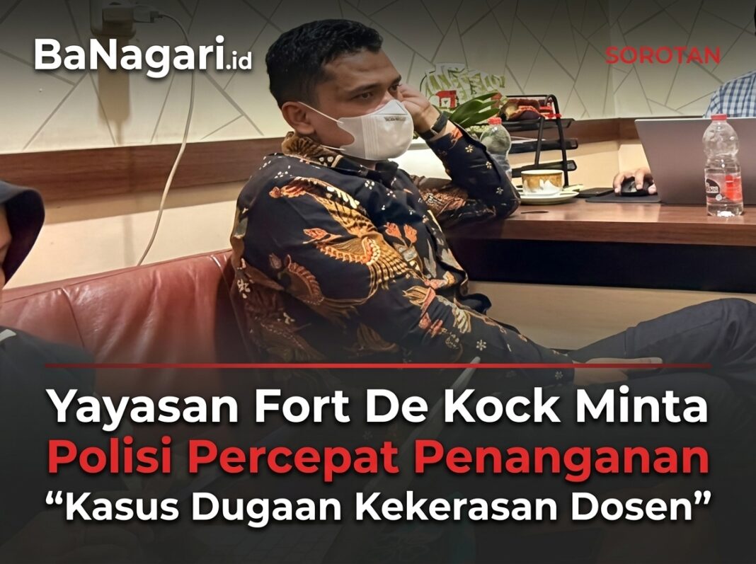 Yayasan Fort De Kock Minta Polisi Percepat Penanganan Kasus Dugaan Kekerasan Dosen