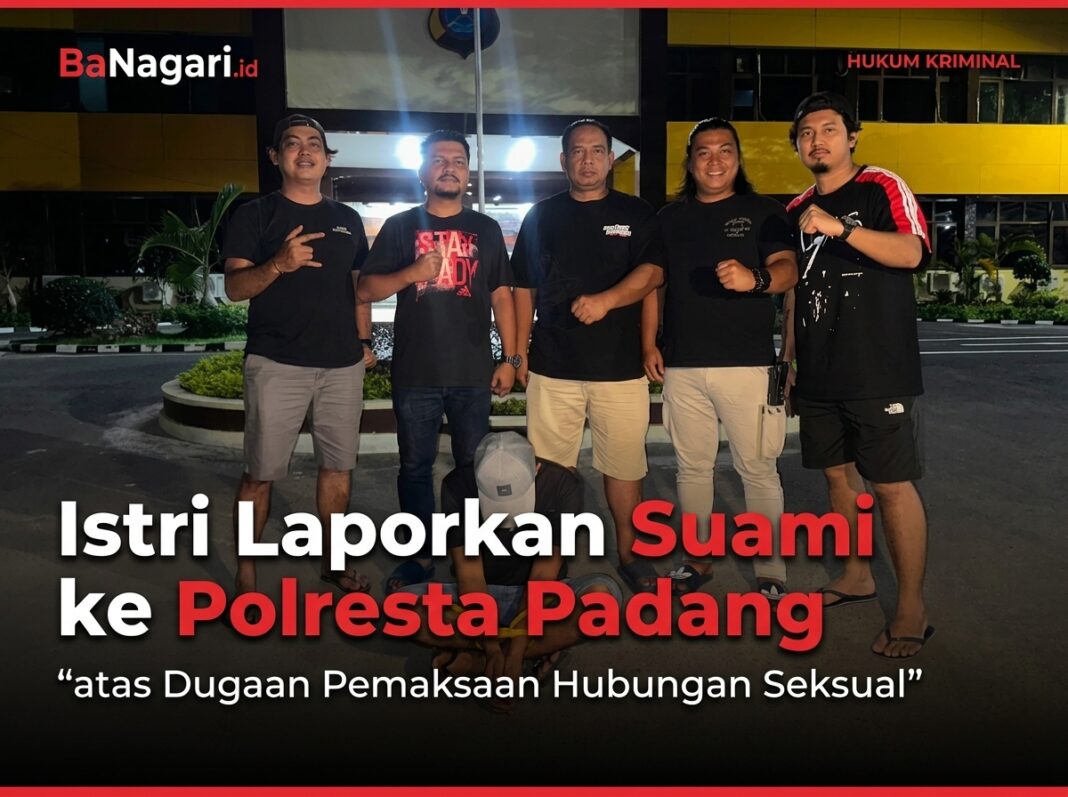 Istri Laporkan Suami ke Polresta Padang atas Dugaan Pemaksaan Hubungan Seksual