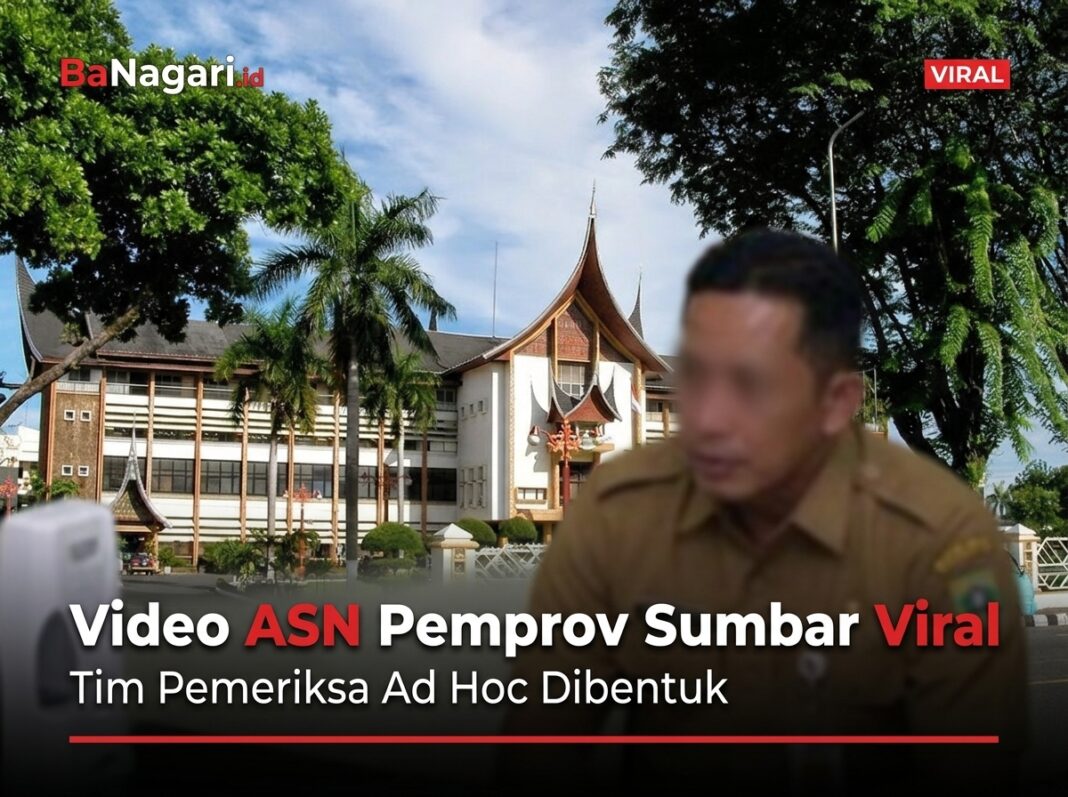 Video ASN Pemprov Sumbar Viral, Tim Pemeriksa Ad Hoc Dibentuk