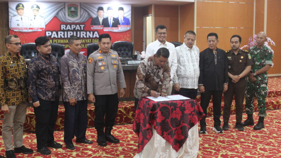 Penandatanganan Berita Acara Persetujuan Bersama APBD Perubahan Kabupaten Solok 2026